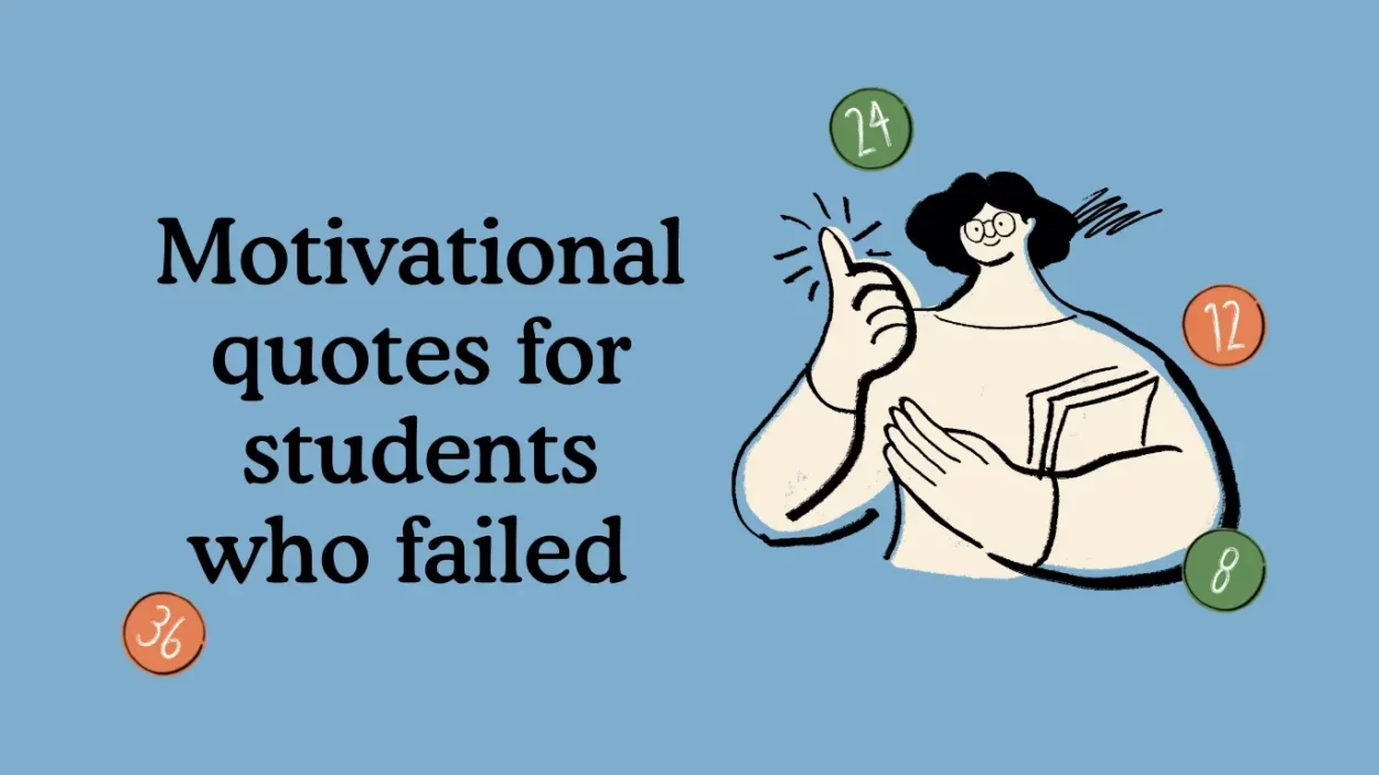 Motivational quotes for students who failed